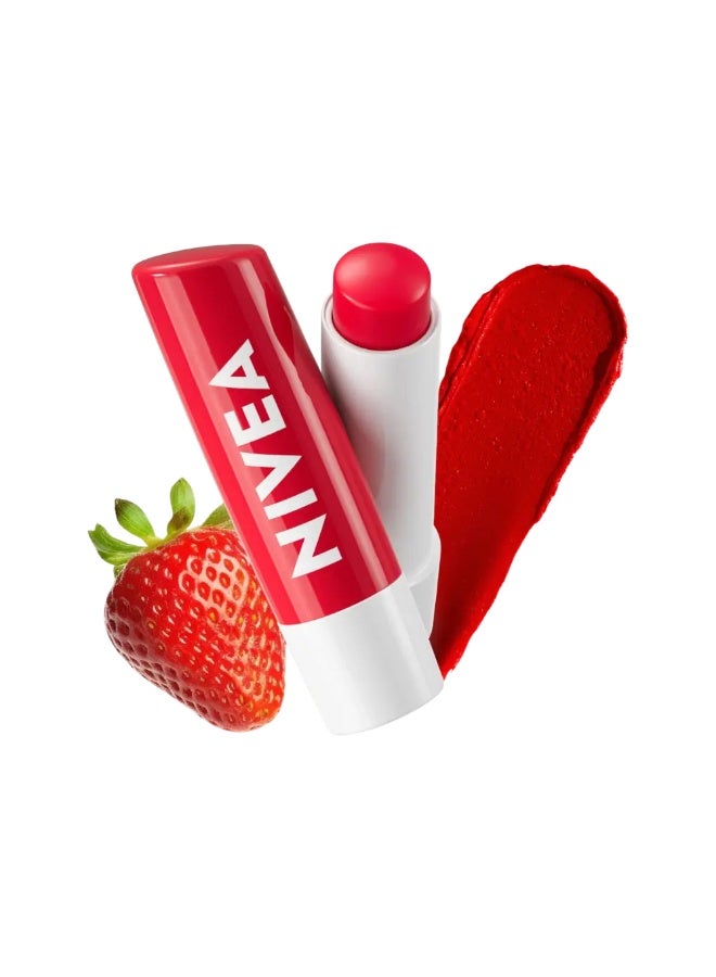 Nivea Set of 2 24 Hr Melt-In Moisture Lip Balm - Strawberry Shine 4.8g - Image 4
